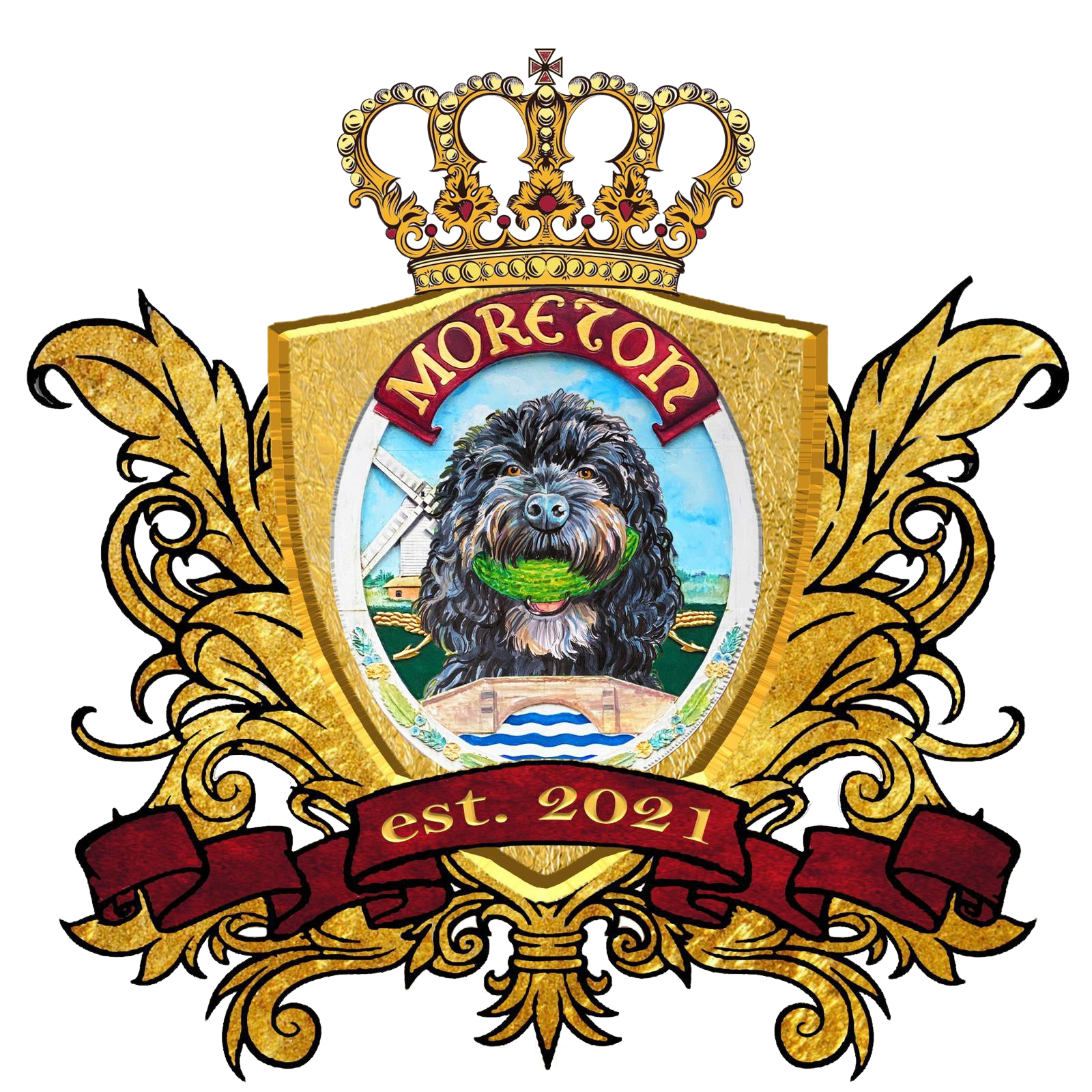 The Dog and Pickle logo